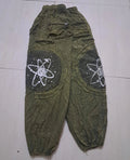 G-Space2Jawnz limited edition handmade cotton festival pants by HamilJawnz