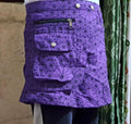 HamilShortSkrrrrt handmade 16 inch cotton festival skirt by HamilJawnz