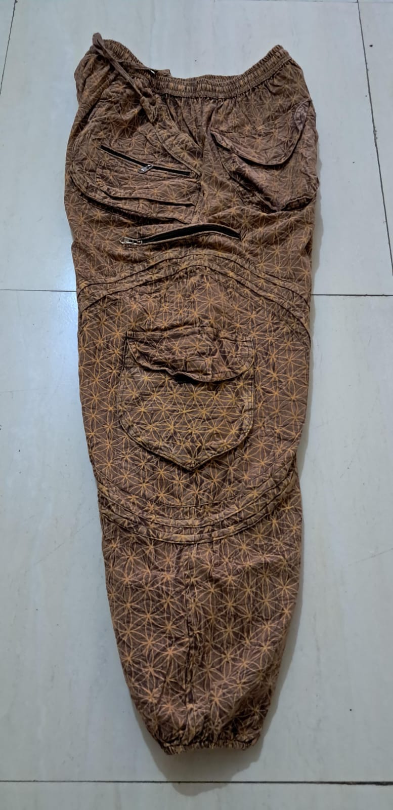 Flower of Life Brown