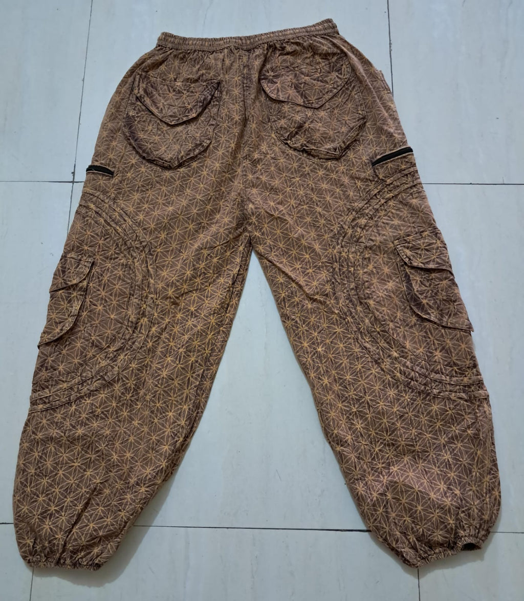 Flower of Life Brown