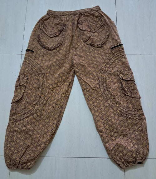Flower of Life Brown