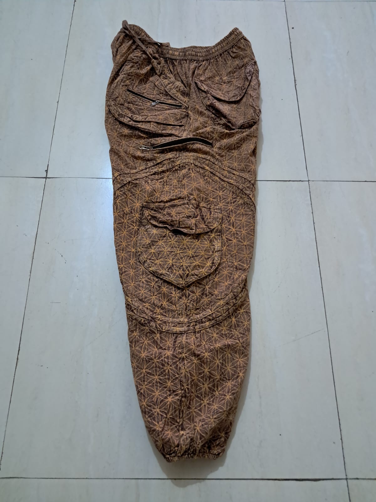 Flower of Life Brown